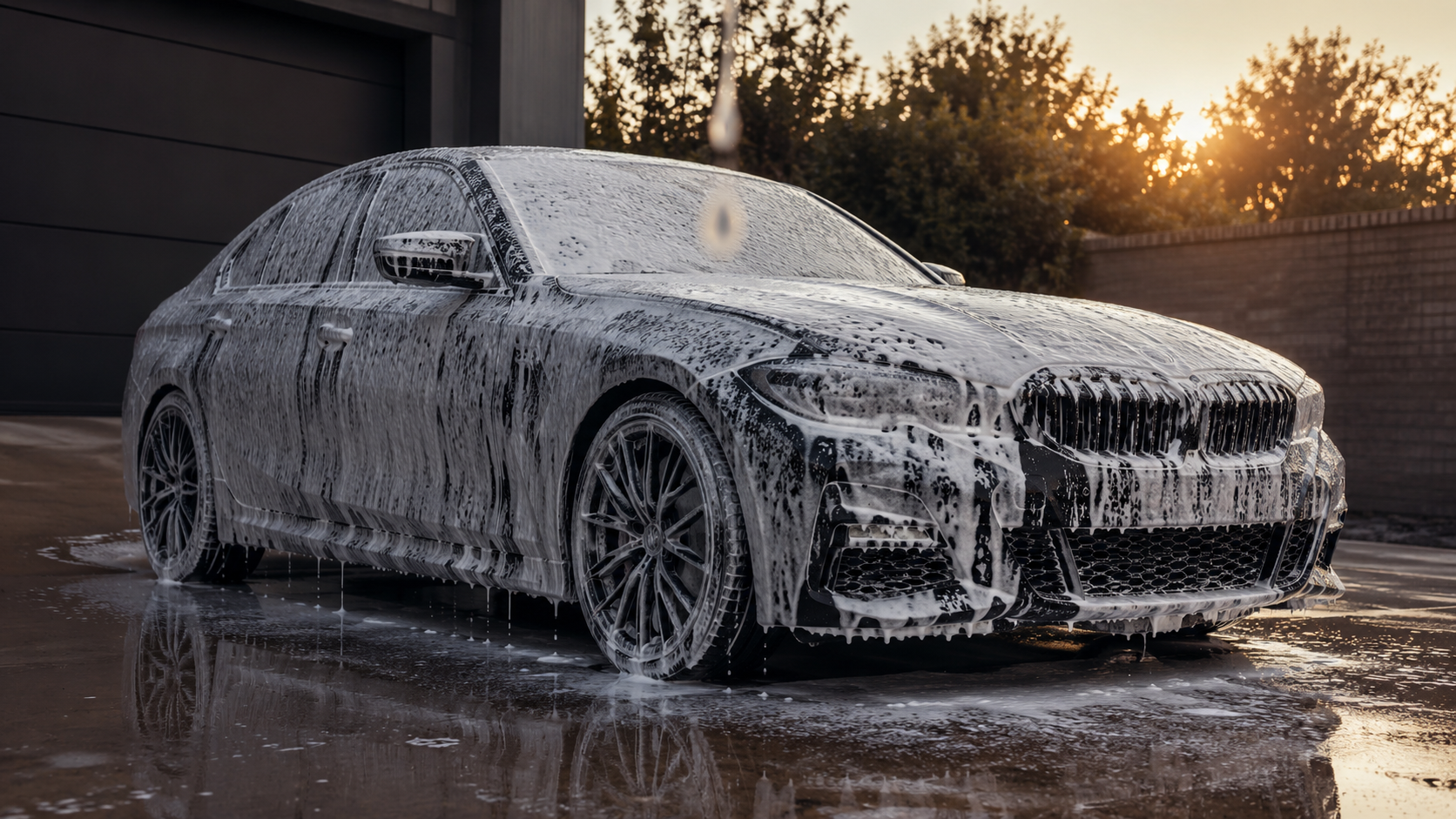 How to wash a car properly